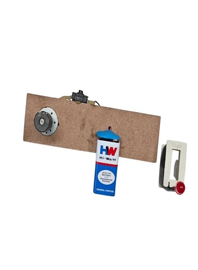 ERH India Science Project Kit on Electromagnetic Induction - Readymade Working Model for School Kids and Class 12 Students - Image 3